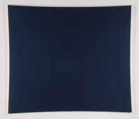 Ellsworth Kelly, Dark blue Panel (Panneau bleu sombre), 1985