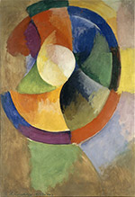 Robert Delaunay, Formes circulaires, Soleil n°2, 1913