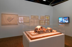 Vue de l'exposition « Frank Gehry »