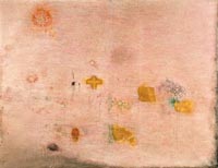 Simon Hantaï - Peinture (Écriture rose), 1958-1959