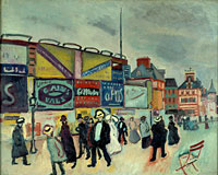 Raoul Dufy, Les affiches à Trouville, 1906