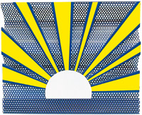 Roy Lichtenstein - Sunrise [Lever de soleil], 1965