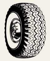 Roy Lichtenstein - Tire, 1962