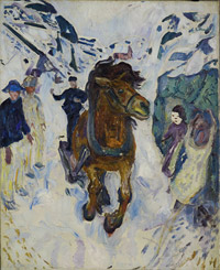 Galopperende hest [Cheval au galop], 1910-1912