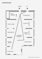 Gerhard Richter, Panorama. Exhibition map