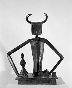 Max Ernst, Le Roi jouant avec la Reine, été 1944 - 2001