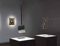 Marcel Duchamp, In advance of the Broken Arm, 1915-1964 et Porte-bouteilles (Hérisson), 1914-1964