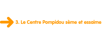 Le Centre Pompidou sme et essaime