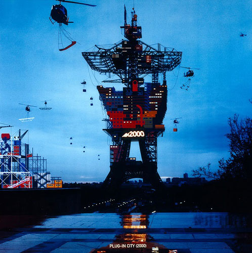 Alain Bublex, Plug-in City (2000)  Exprience monumentale, 2003.