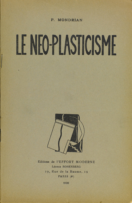 Piet Mondrian, Neo Plasticism: The General Principle of Plastic Equivalence