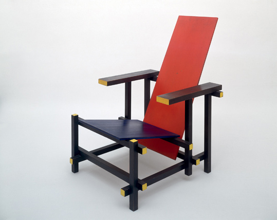 Gerrit Rietveld, Red Blue Chair, 1918