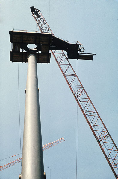 Mise en place d'une gerberette.