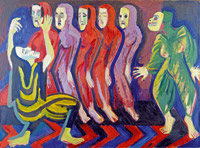 Ernst Ludwig Kirchner, Totentanz der Mary Wigman