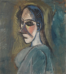 Pablo Picasso, Buste de femme, 1907