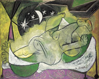 Picasso, Femme nue couchée, 12 août 1936 - 2 octobre 1936