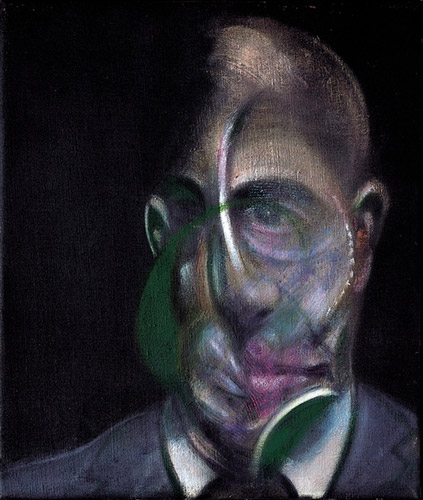 Francis Bacon, Portrait of Michel Leiris, 1976