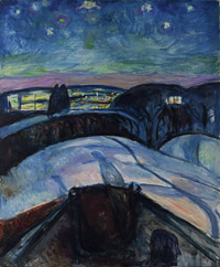 Stjernenatt [Nuit étoilée], 1922-1924