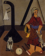 Joan Miró, Intérieur, 1922-1923