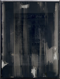 Gerhard Richter, Grau hinter Glas [Gris sous verre] (CR 876-6), 2002
