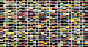 Gerhard Richter, 1 024 Farben [1 024 Couleurs] (CR 350-3), 1973