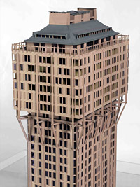 BBPR, Torre Velasca, Milan, Lombardie, 1950-1958